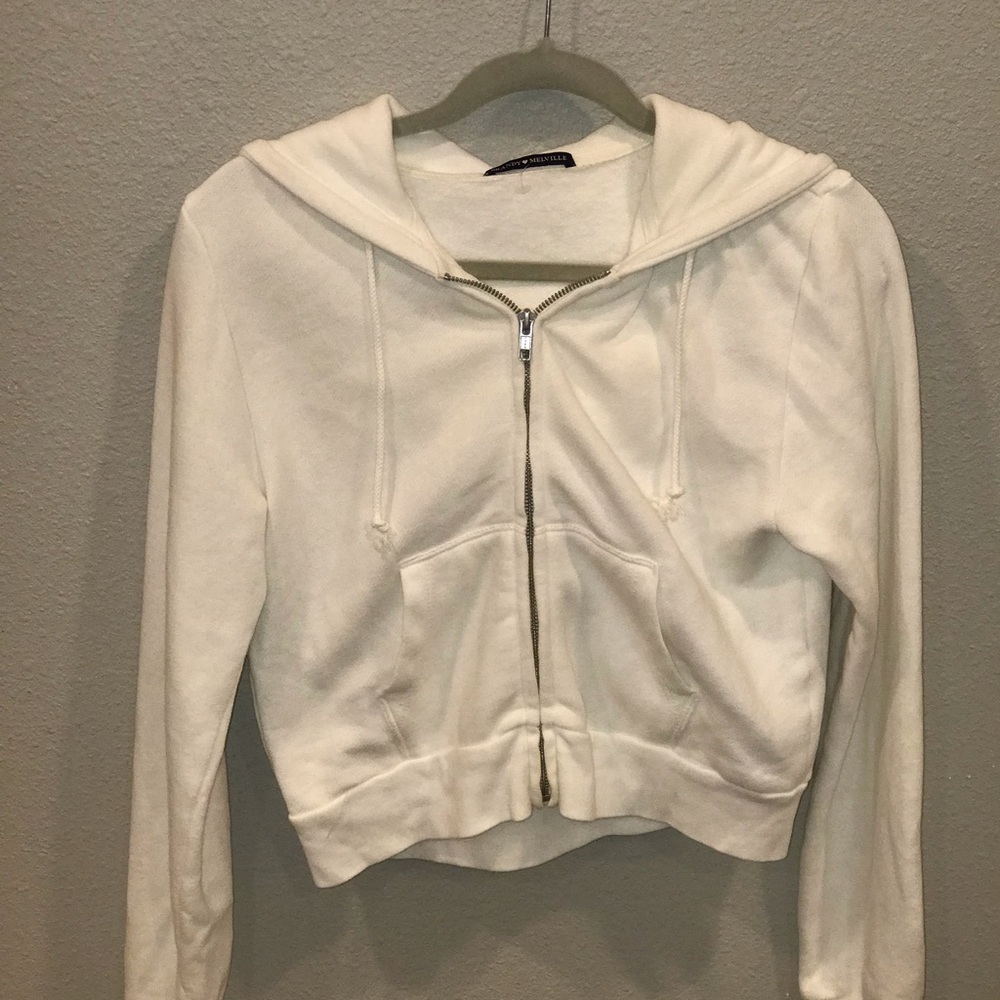 Brandy Melville Cropped Hoodie